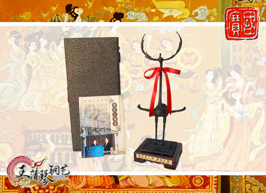 鹿鶴、鹿角立鶴、國寶級文物、隨州市標、八藝節(jié)標志、隨州特色禮品